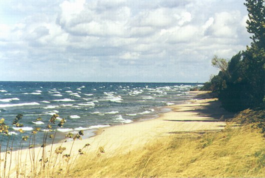 Lake Michigan at Frankfort: G-224